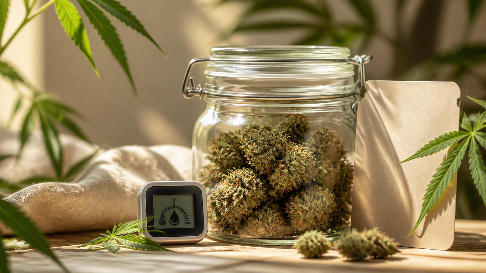Hemp flower moisture content and storage guide