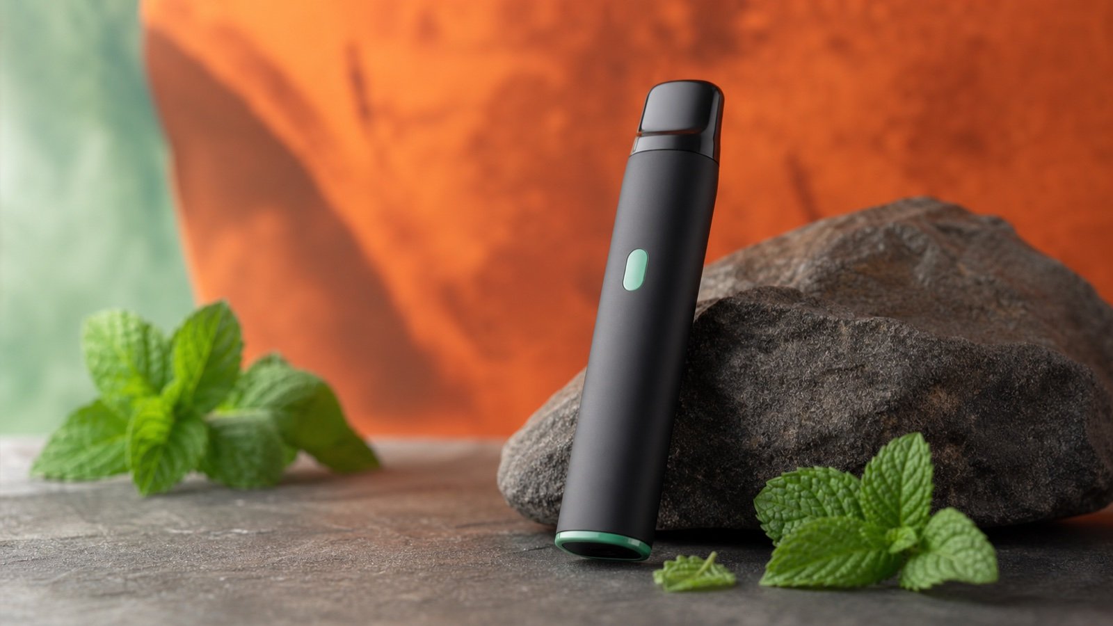Editorial photograph for Lava Mintz x X-41 Delta 9 V4 2 Gram Vape: What to Review; illustrative image, not exact product packaging
