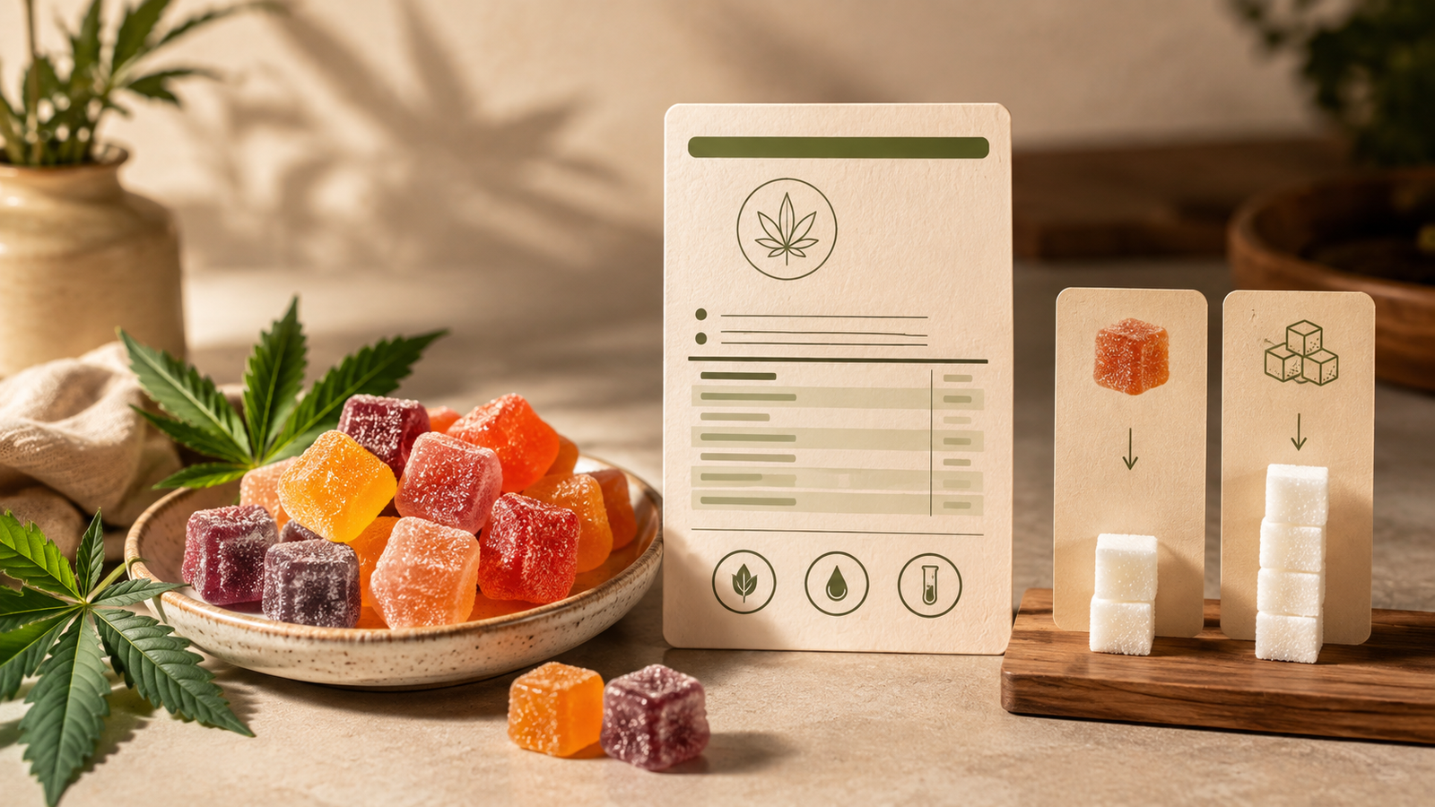 CBD product net contents and package amount guide