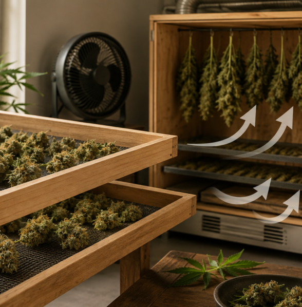 Hemp flower curing and storage guide