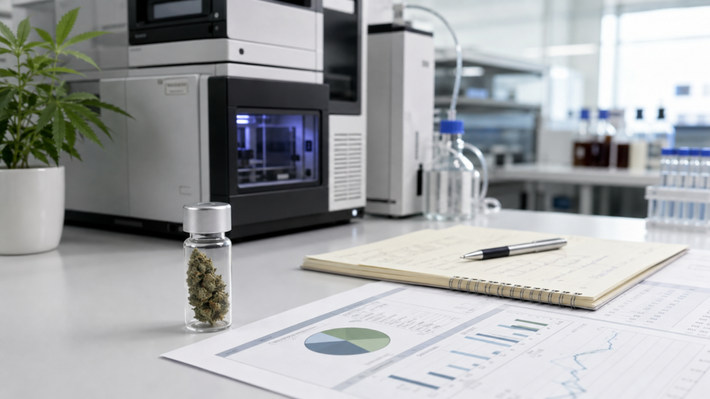 Cannabis COA laboratory method report guide