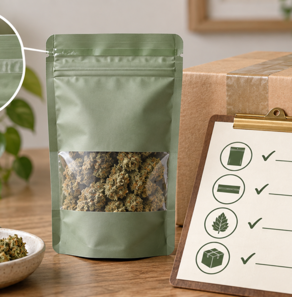 Hemp flower package seal integrity checklist