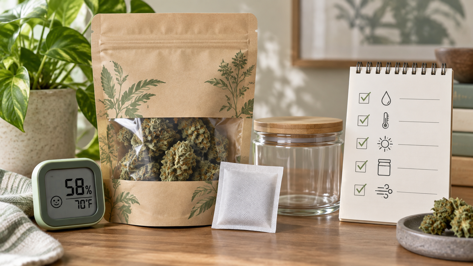 Hemp flower package weight and label guide