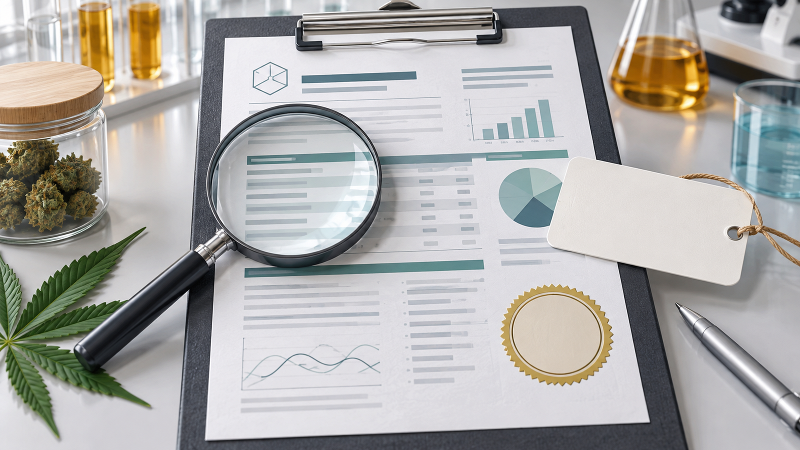 Cannabis COA report scope and verification guide