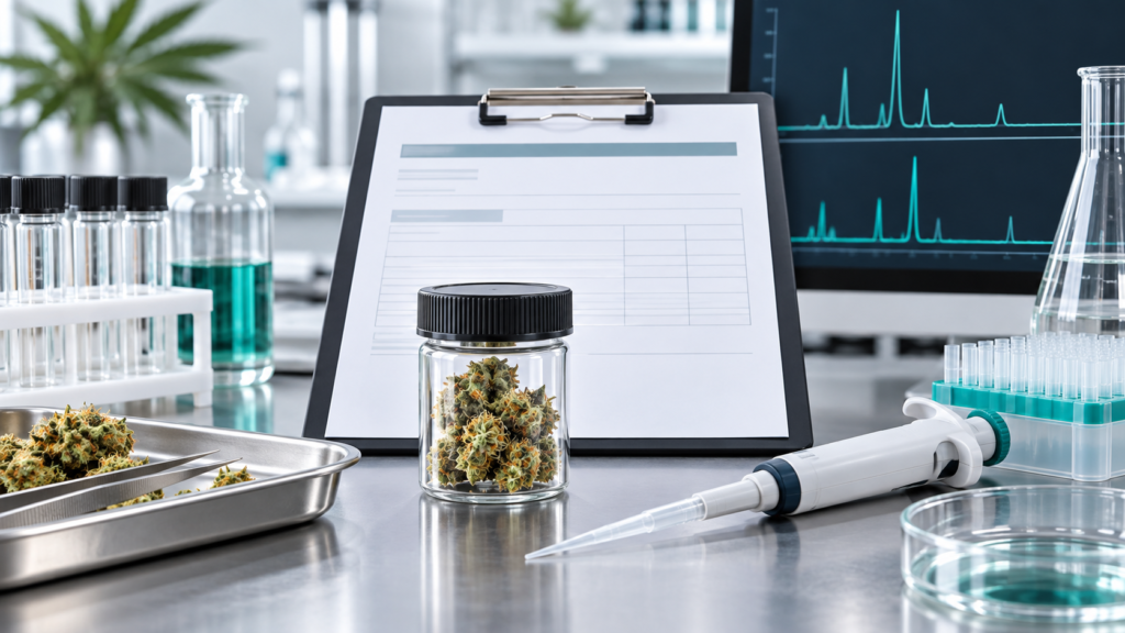 Cannabis COA sample preparation and testing guide