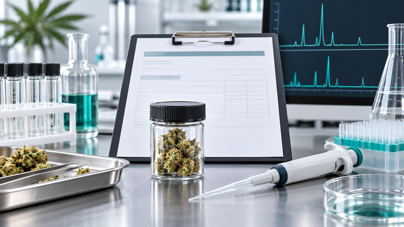 Cannabis COA sample preparation and testing guide