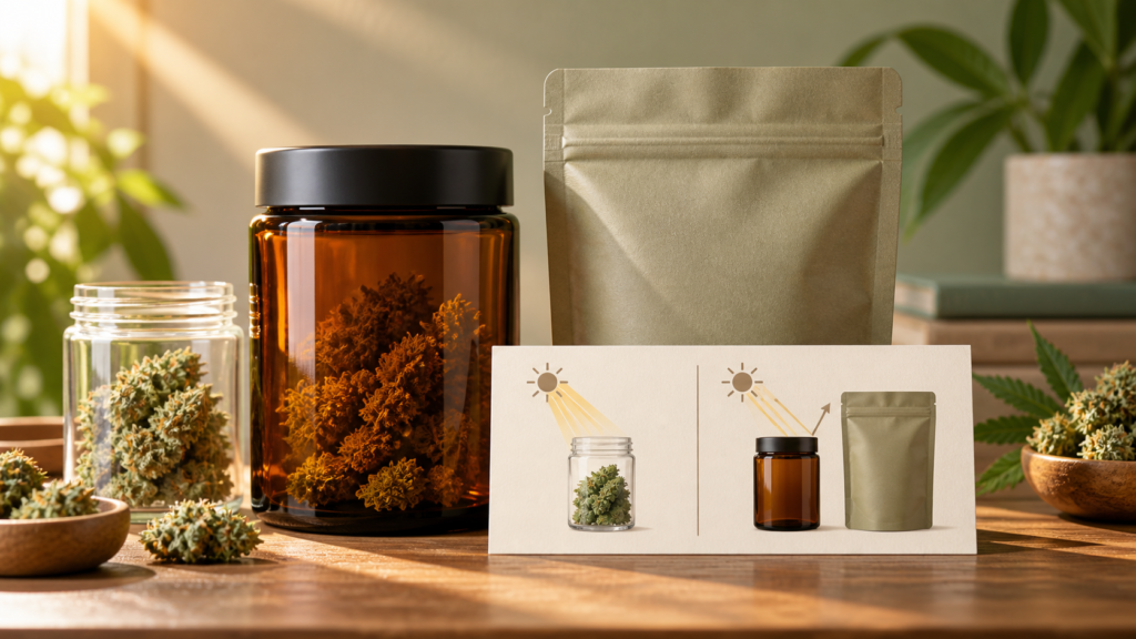 Hemp flower light protection and packaging guide